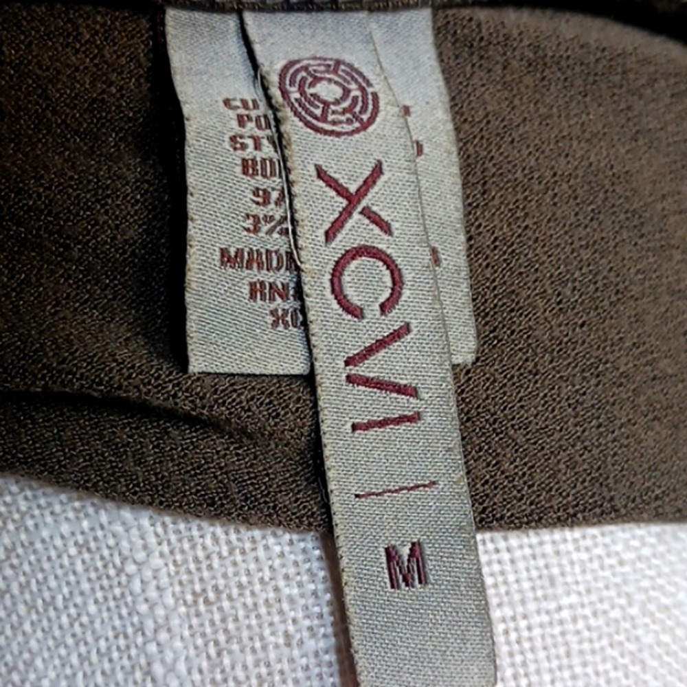 XCVI WOMEN'S BROWN TOP SIZE MEDIUM - Picture 8 of 10
